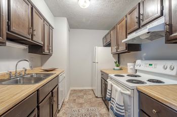 Fully equipped kitchens